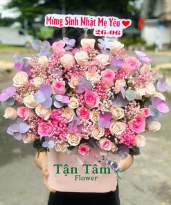 Lẵng hoa tươi Tận Tâm 005