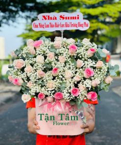 Lẵng hoa tươi Tận Tâm 006