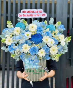 Lẵng hoa tươi Tận Tâm 001