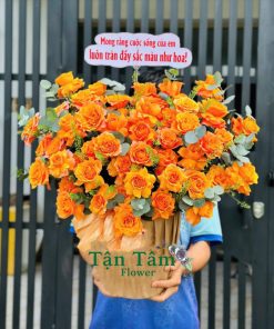 Lẵng hoa tươi Tận Tâm 003