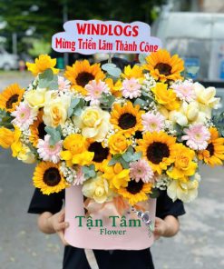 Lẵng hoa tươi Tận Tâm 007