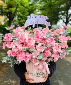 Lẵng hoa tươi Tận Tâm 018