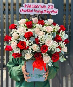 Lẵng hoa tươi Tận Tâm 011