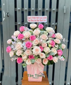 Lẵng hoa tươi Tận Tâm 016