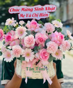 Lẵng hoa tươi Tận Tâm 034