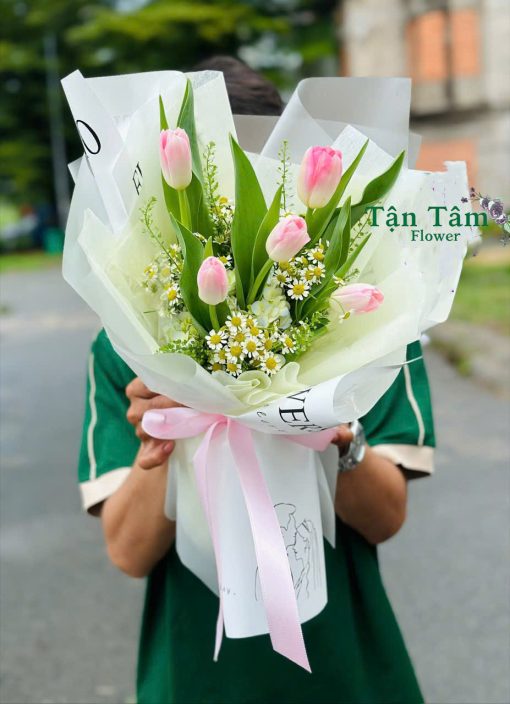 Bó hoa Tận Tâm 004