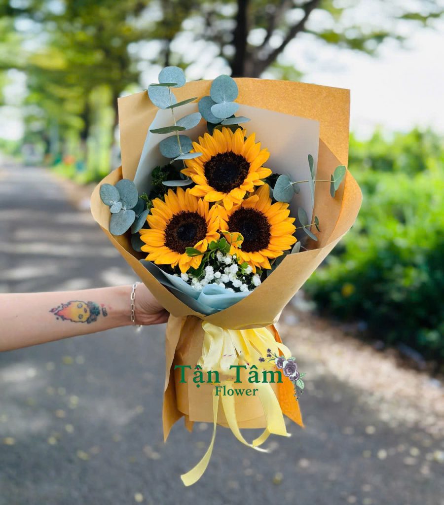 Bó hoa Tận Tâm 001