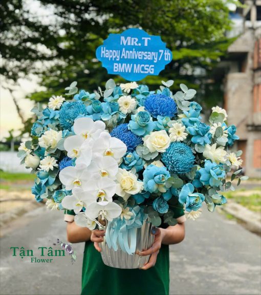 Lẵng hoa tươi Tận Tâm 031