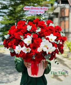 Lẵng hoa tươi Tận Tâm 027