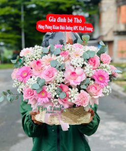 Giỏ hoa tươi Tận Tâm 010