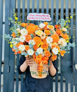 Lẵng hoa tươi Tận Tâm 030