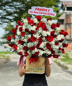 Giỏ hoa tươi Tận Tâm 012