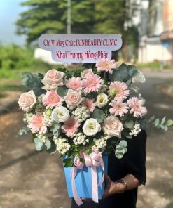 Giỏ hoa tươi Tận Tâm 018