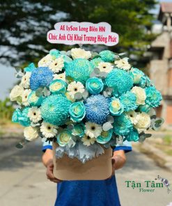 Giỏ hoa tươi Tận Tâm 007