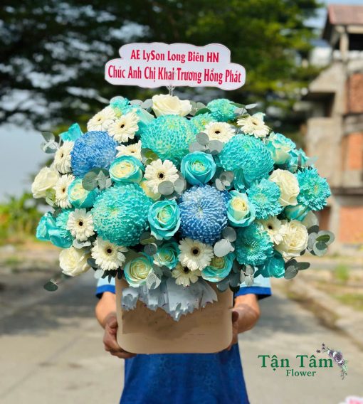 Giỏ hoa tươi Tận Tâm 007