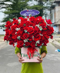 Giỏ hoa tươi Tận Tâm 013