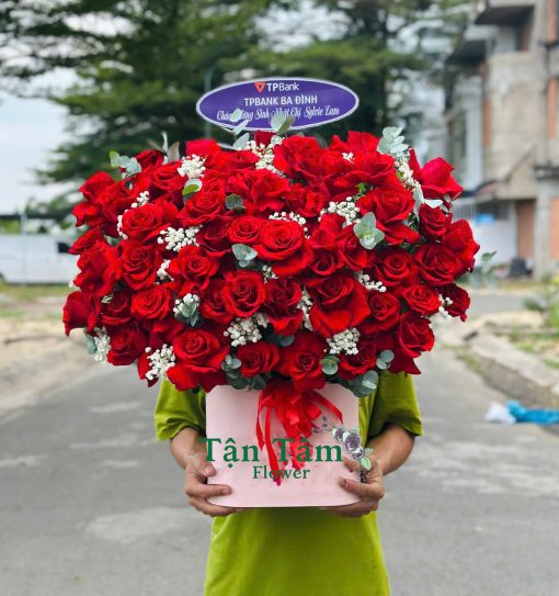 Giỏ hoa tươi Tận Tâm 013