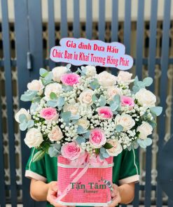 Lẵng hoa tươi Tận Tâm 026