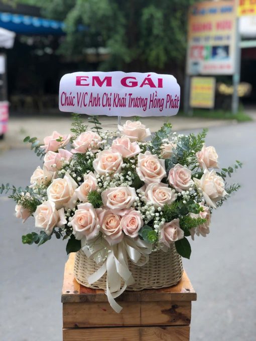 Lẵng hoa tươi Tận Tâm 029