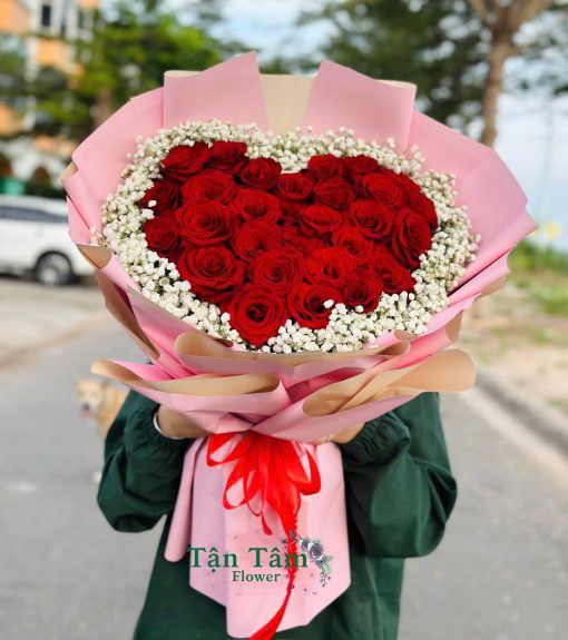 Bó hoa Tận Tâm 027